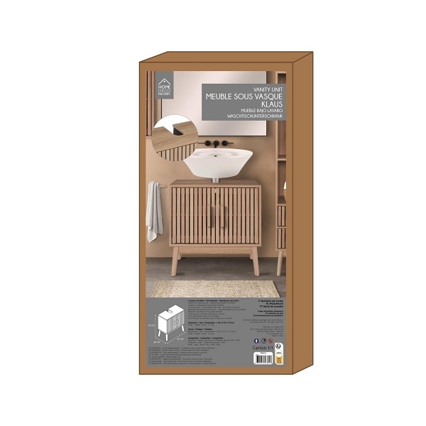 Szafka pod umywalkę Klaus naturalna - Intesi