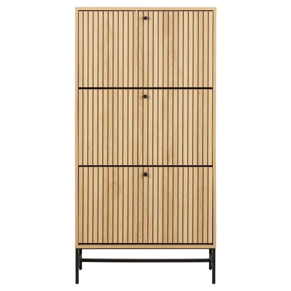 Szafka na buty Albany 3 fronty dąb naturalny - ACTONA