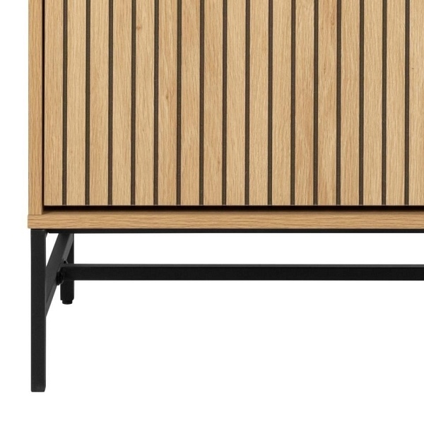 Szafka na buty Albany szeroka dąb naturalny - ACTONA