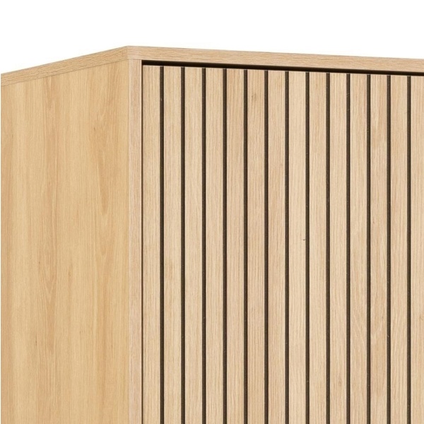 Szafa Albany szeroka dąb naturalny - ACTONA