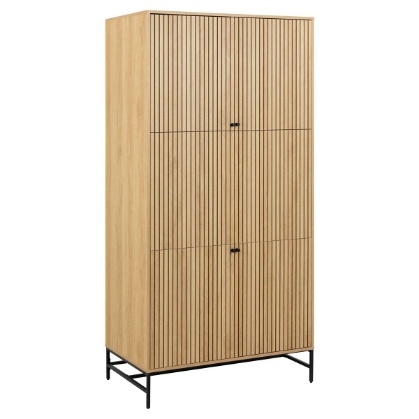 Szafa Albany szeroka dąb naturalny - ACTONA