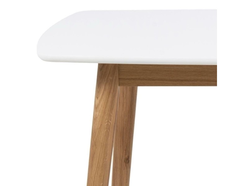 Stół Nagano M biały blat - ACTONA