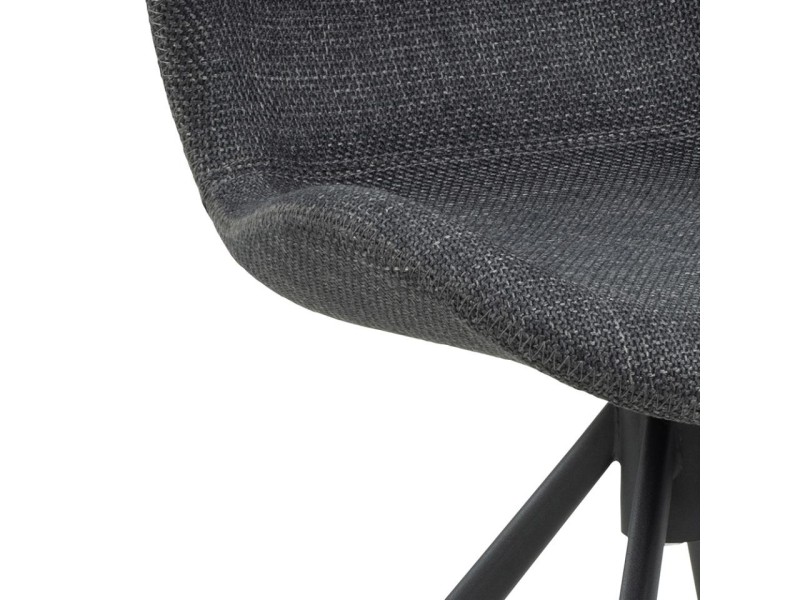 Krzesło obrotowe Batilda-A1 szary ciemny - ACTONA