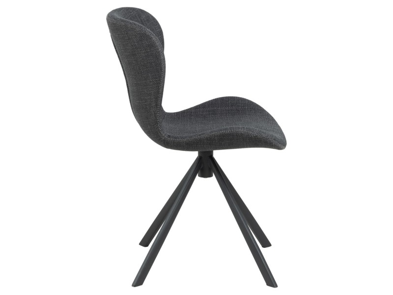 Krzesło obrotowe Batilda-A1 szary ciemny - ACTONA