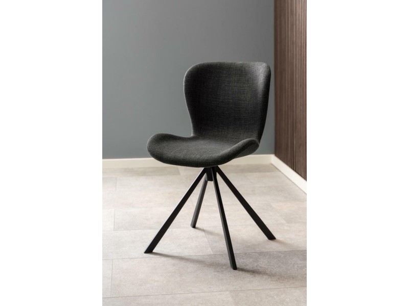 Krzesło obrotowe Batilda-A1 szary ciemny - ACTONA