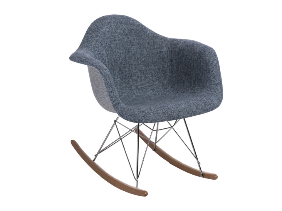 Krzesło P018 RAR Duo niebiesko - szare - d2design