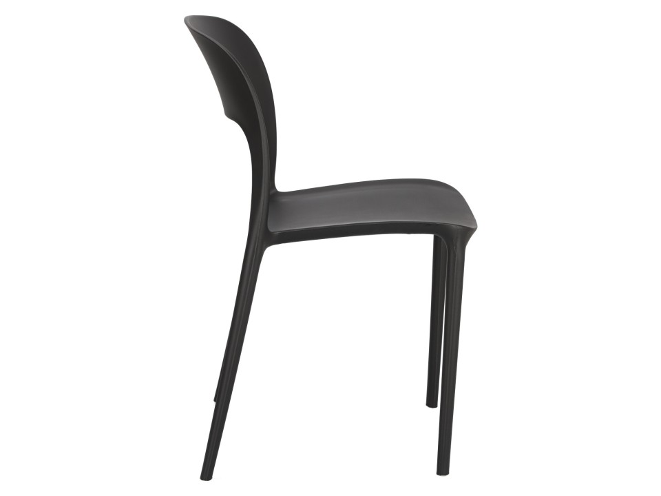 Krzesło Flexi czarne - Intesi