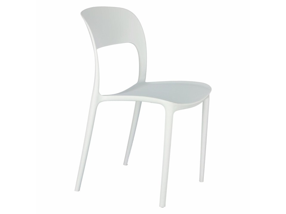 Krzesło Flexi białe - Intesi