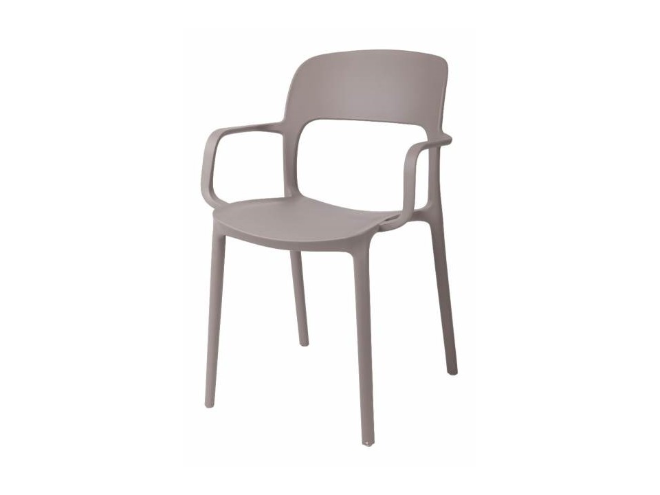 Krzesło z podłokietnikami Flexi mild gre y - Intesi