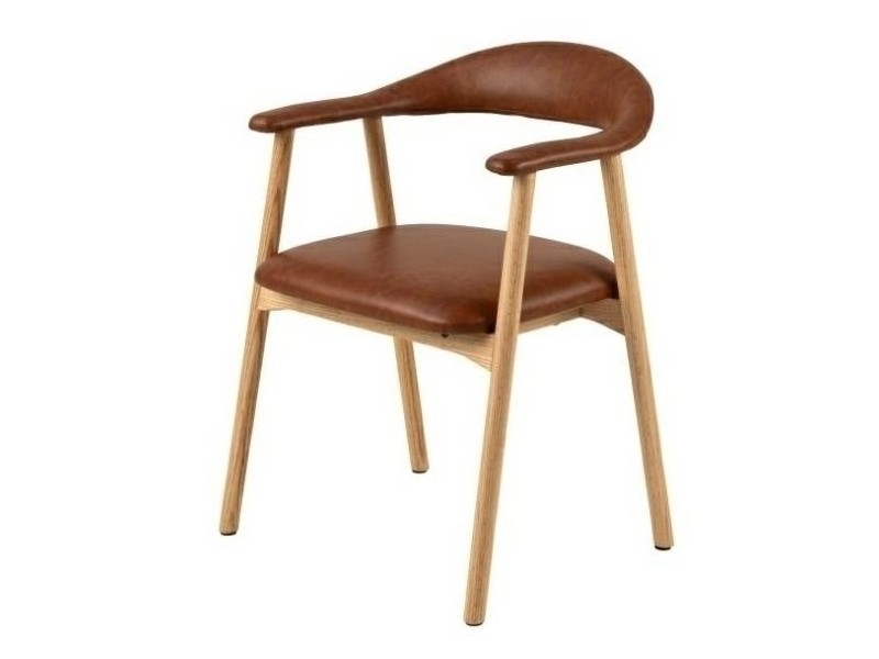 Krzesło Addi brandy PU - ACTONA