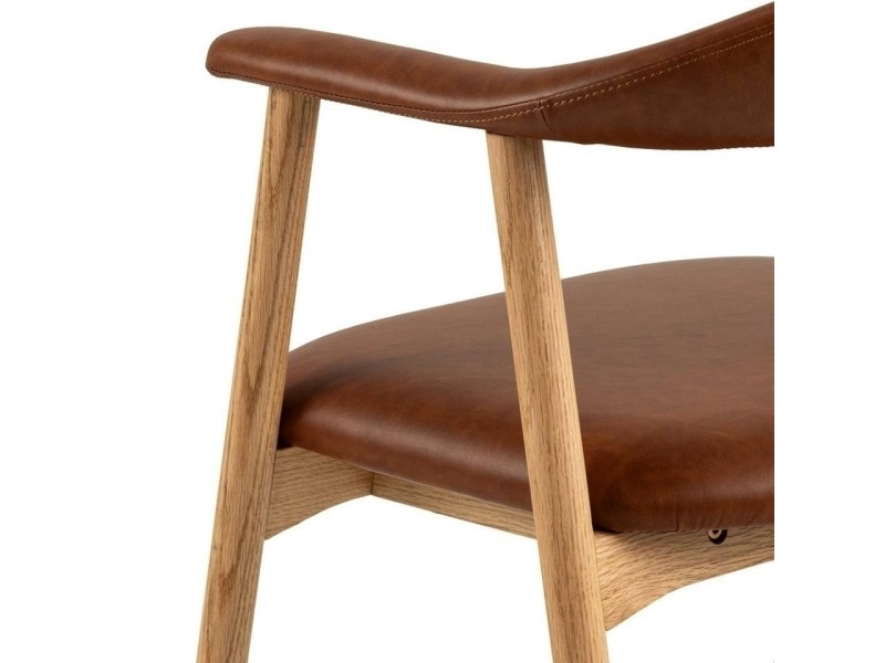 Krzesło Addi brandy PU - ACTONA