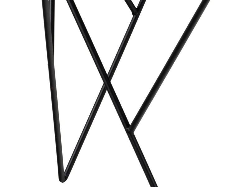 Stolik kawowy Halstow czarny - ACTONA