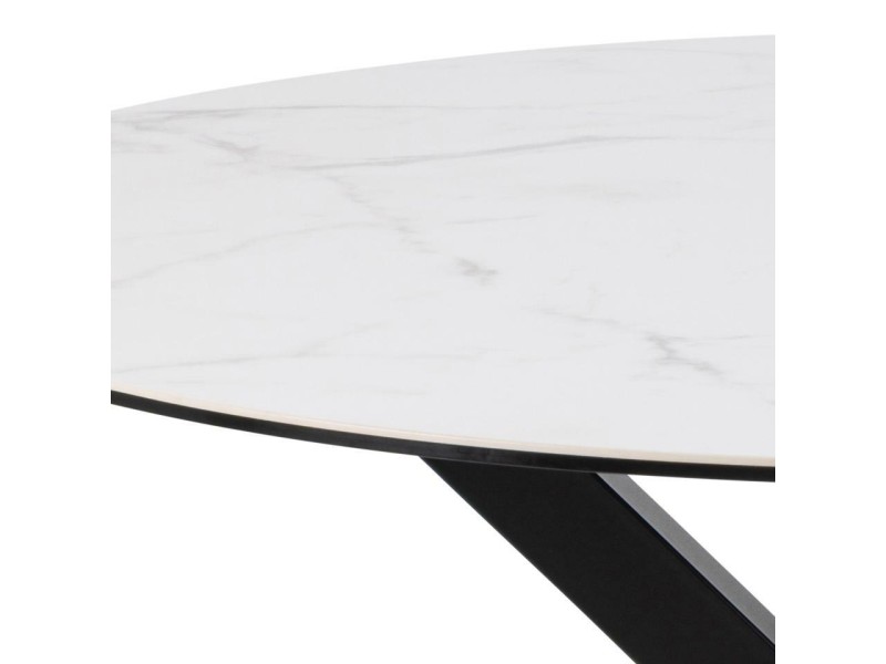 Stół Heaven 119cm white Akranes - ACTONA