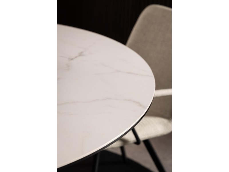 Stół Heaven 119cm white Akranes - ACTONA