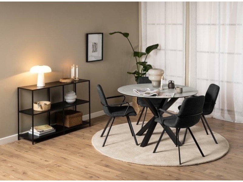 Stół Heaven 119cm grey Anista - ACTONA