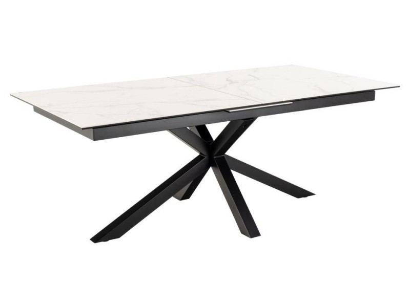 Stół Heaven rozkładany white Akranes 200/240x100 cm - ACTONA