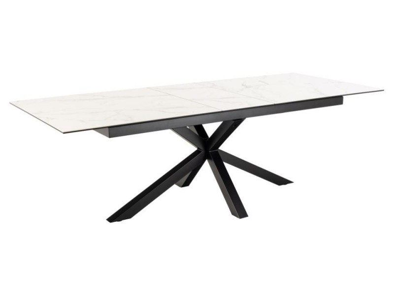 Stół Heaven rozkładany white Akranes 200/240x100 cm - ACTONA