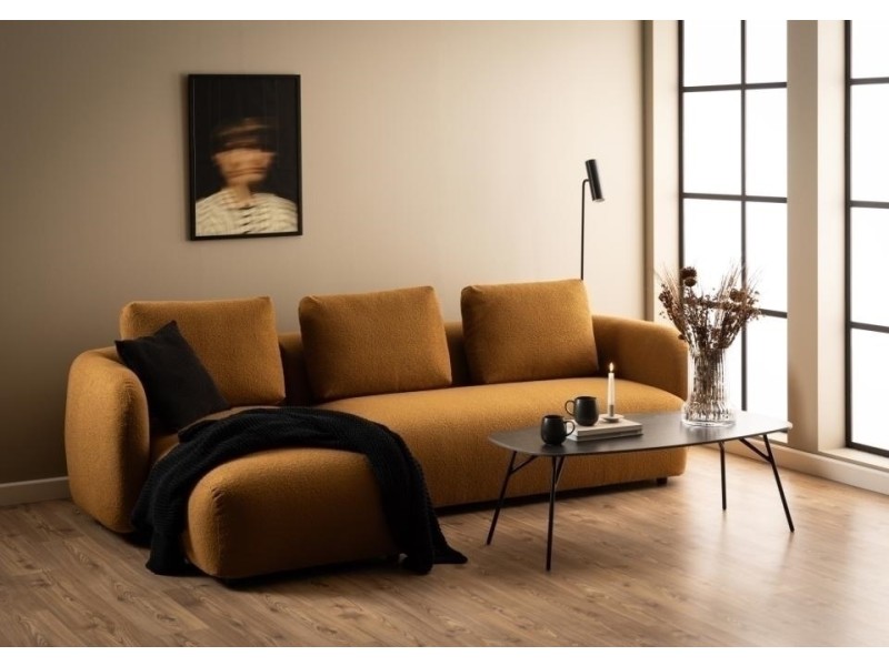 Stolik kawowy Caracas 120x60cm czarna ceramika - ACTONA