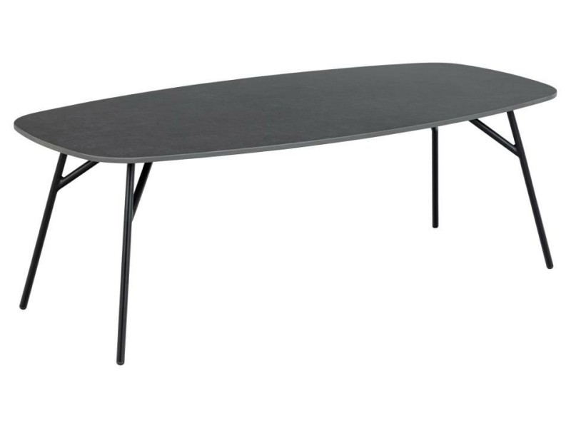 Stolik kawowy Caracas 120x60cm czarna ceramika - ACTONA