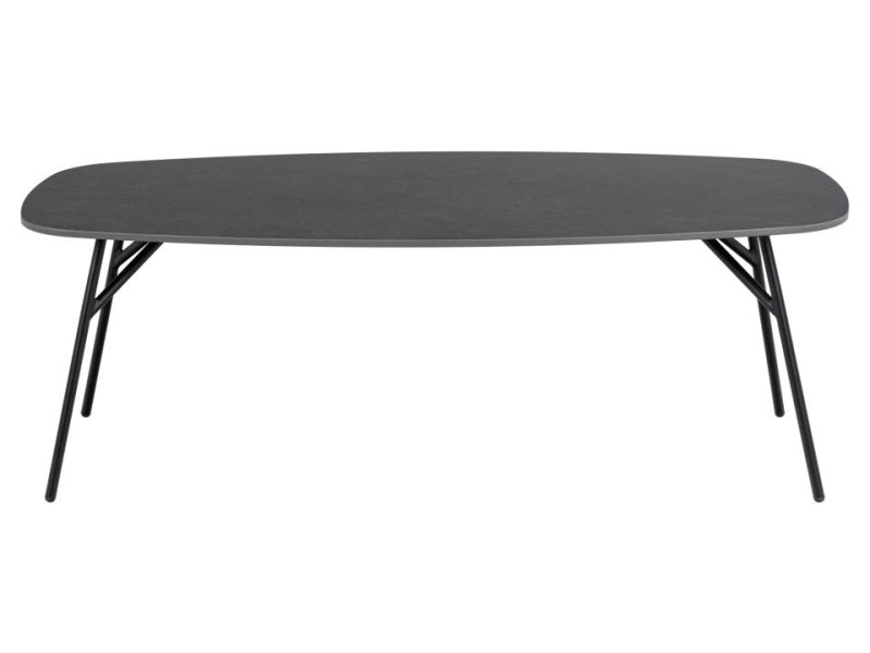 Stolik kawowy Caracas 120x60cm czarna ceramika - ACTONA