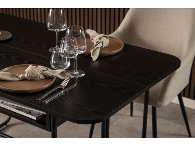 Stół/ konsola Darlington czarny - ACTONA