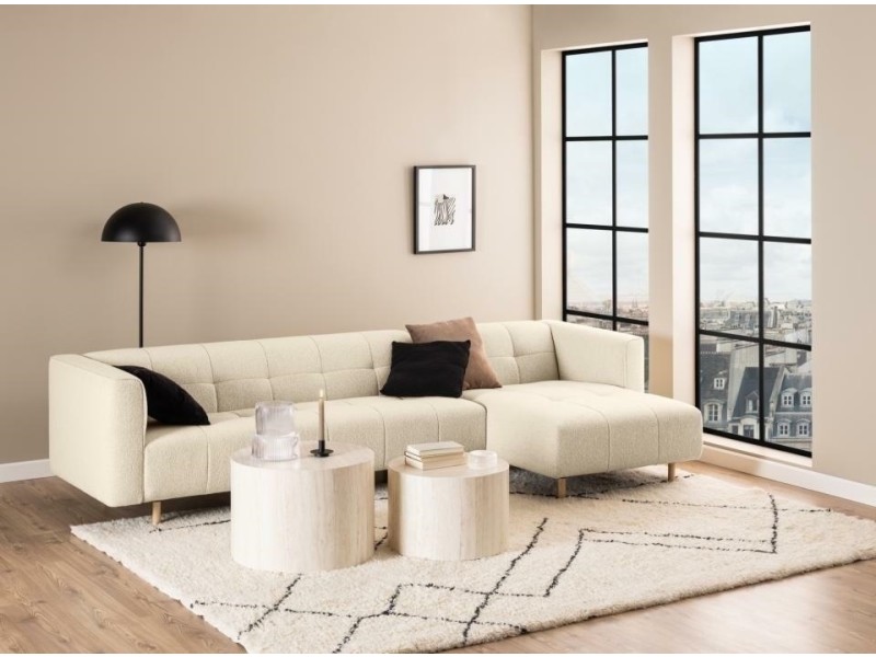 Zestaw 2 stolików Dice okrągłe traweryn - ACTONA