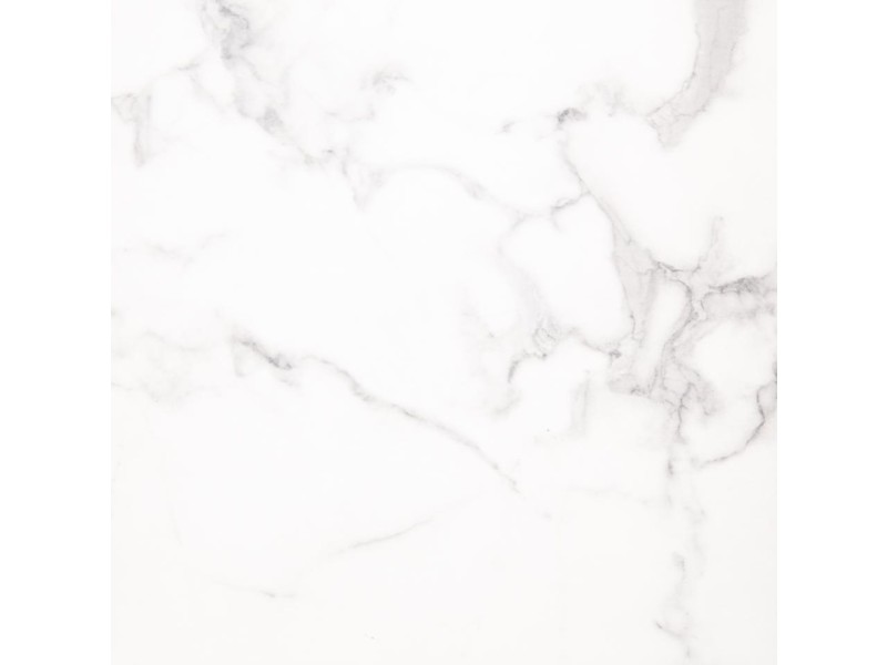 Zestaw 2 stolików Dice okrągłe marmur biały - ACTONA