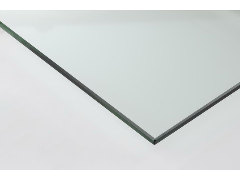 Stół Heaven 119 cm okragły czarny/ transparentny - ACTONA