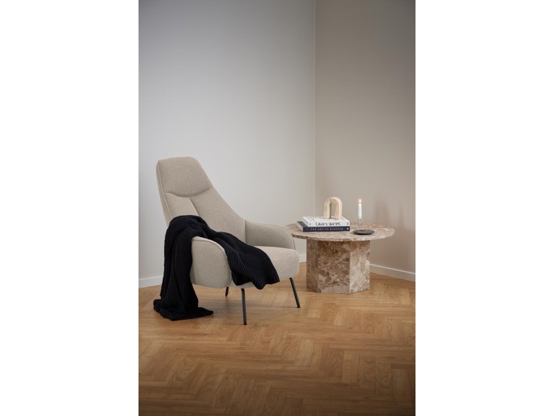 Stolik kawowy Naxos marmur brązowy - ACTONA