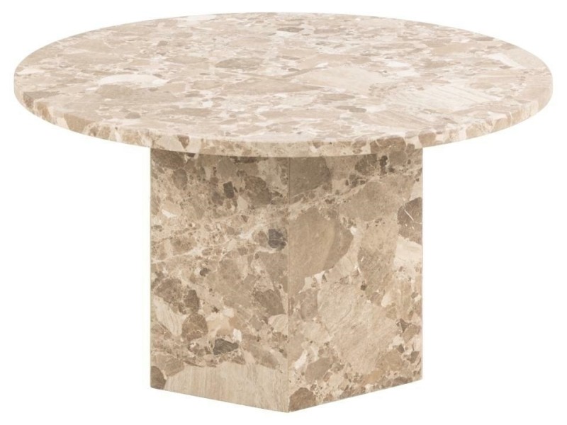 Stolik kawowy Naxos marmur brązowy - ACTONA