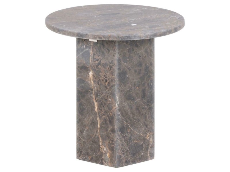 Stolik Naxos marmur ciemny brązowy - ACTONA