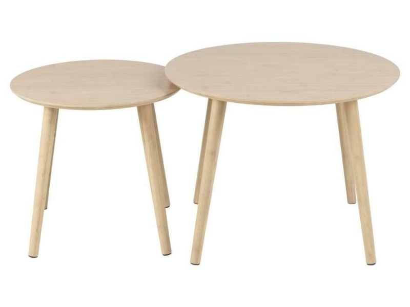 Zestaw 2 stolików Roslin - ACTONA