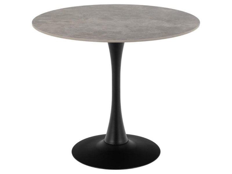 Stół Malta polerowana ceramika szary Batis - ACTONA