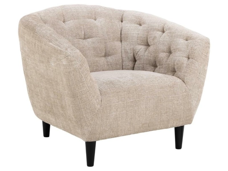 Fotel Ria beżowy Juto 4 - ACTONA