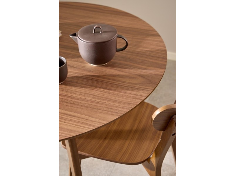 Stół Roxby 105cm orzech - ACTONA