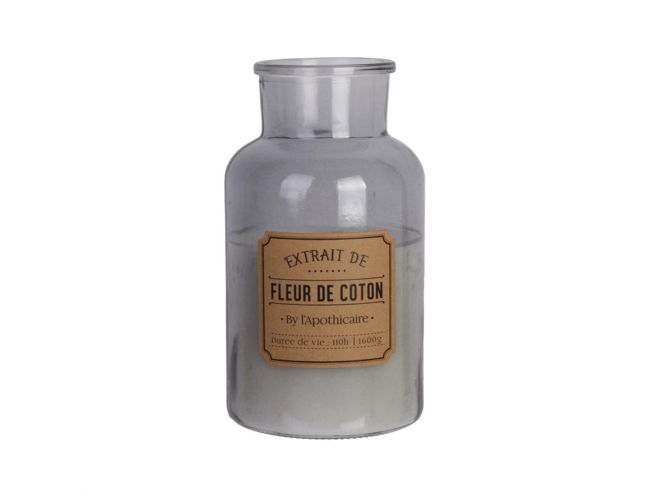 Świeca zapachowa XL w butelce Fleur de C oton - Intesi