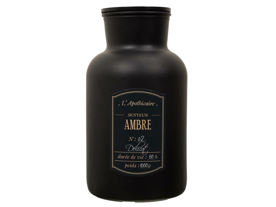 Świeca zapachowa w butelce Ambre - Intesi