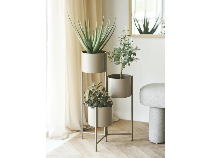 Kwietnik/ stojak na kwiaty brązowy - House Nordic ApS