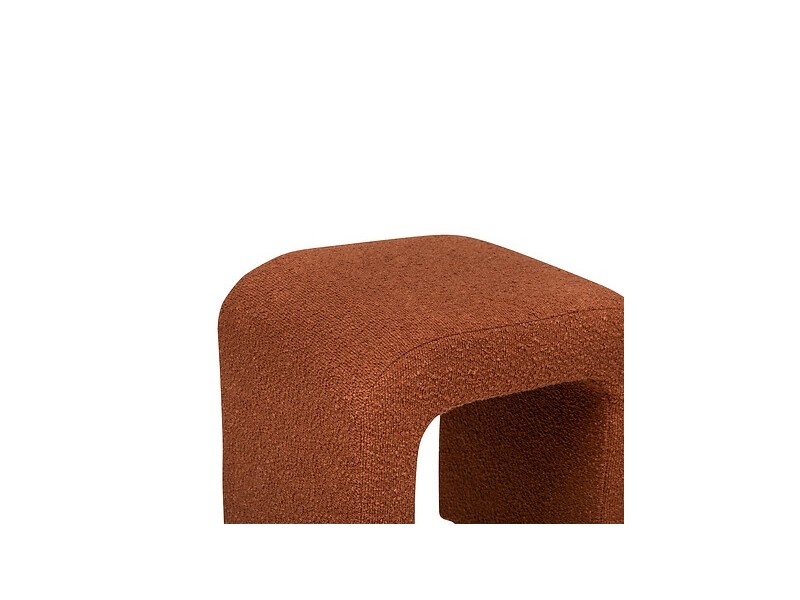 Podnóżek Sevi boucle terracotta - Nordivo