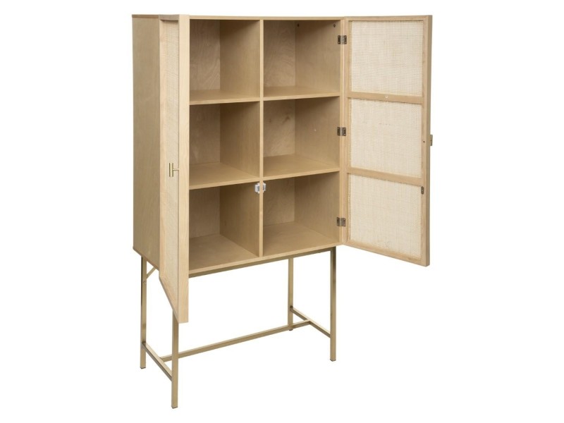 Wysoka komoda Rayo rattan - Nordivo