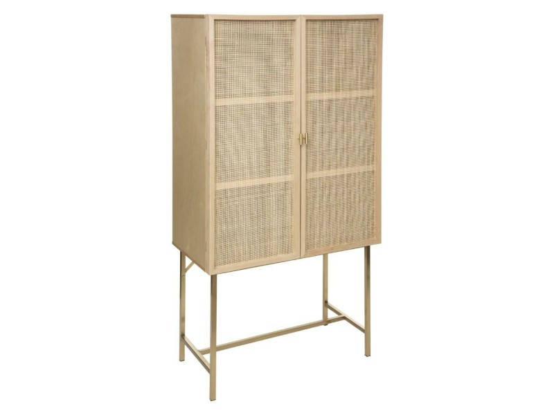 Wysoka komoda Rayo rattan - Nordivo
