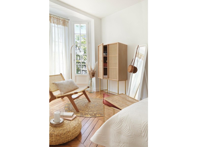Wysoka komoda Rayo rattan - Nordivo
