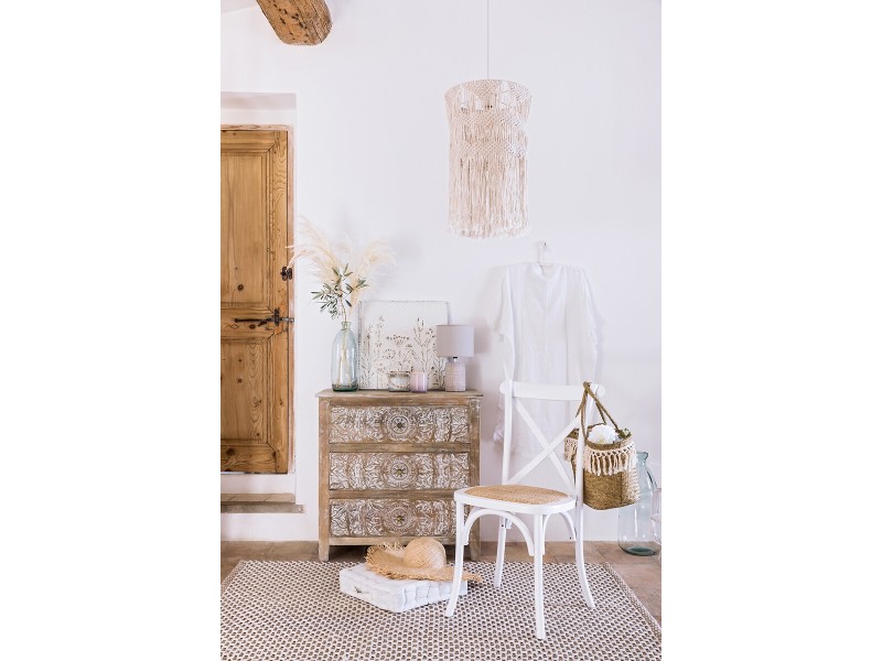 Krzesło Isak białe - Nordivo