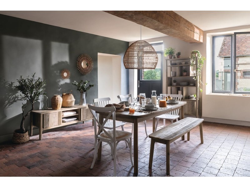 Krzesło Isak białe - Nordivo