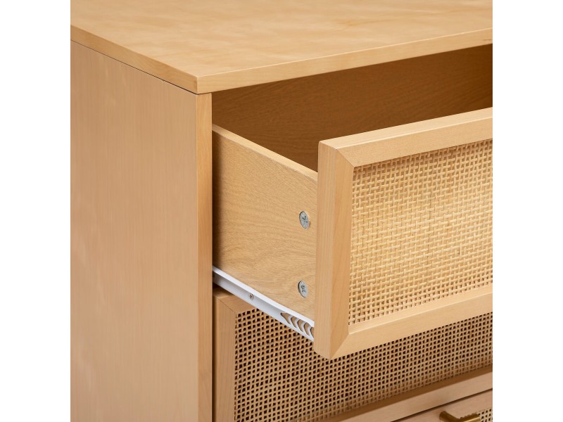 Szeroka komoda Rayo rattan - Nordivo