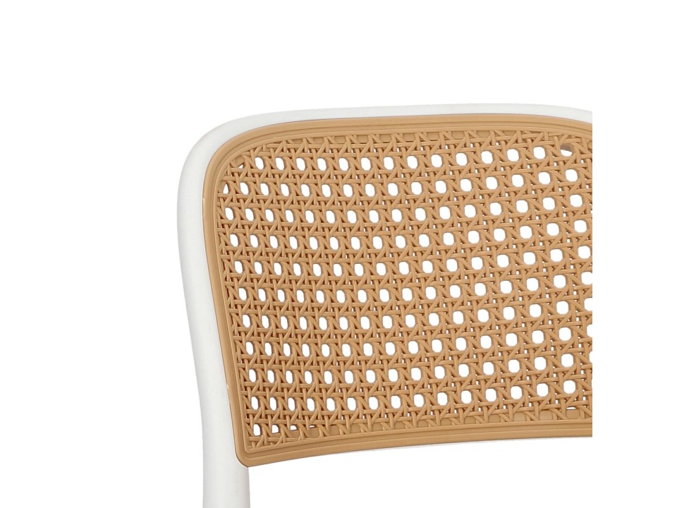 Krzesło barowe Antonio białe - Intesi