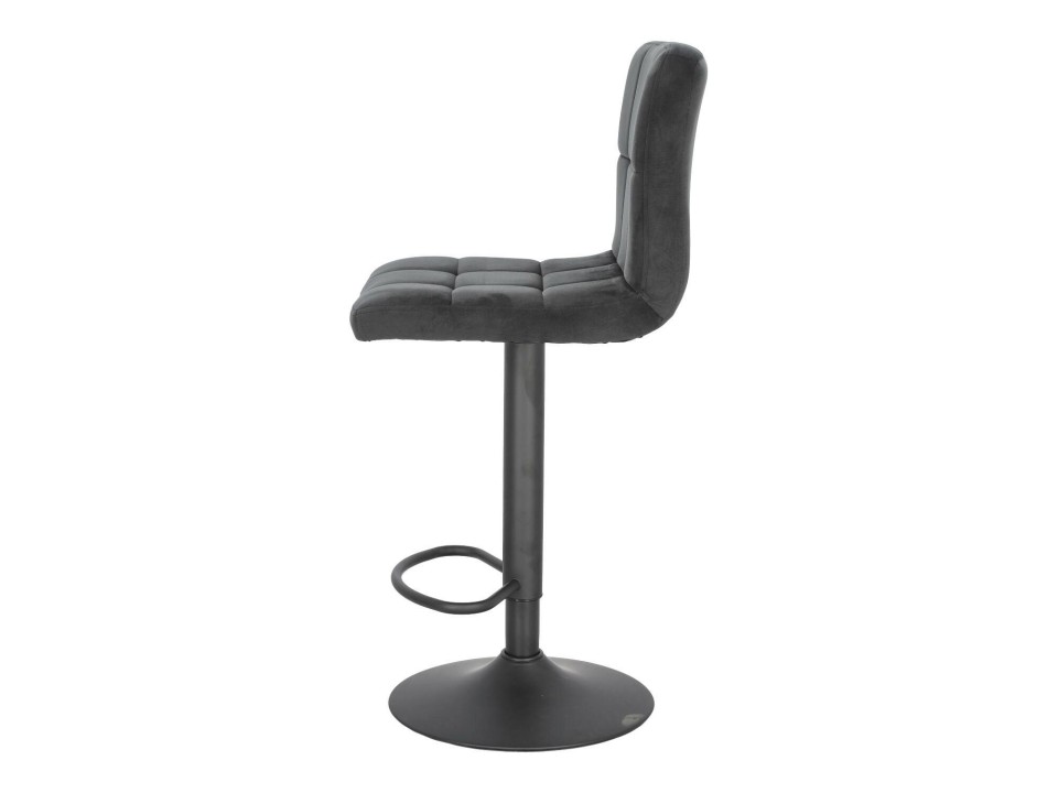 Krzesło barowe regulowane Dafne VIC czar ne - Simplet