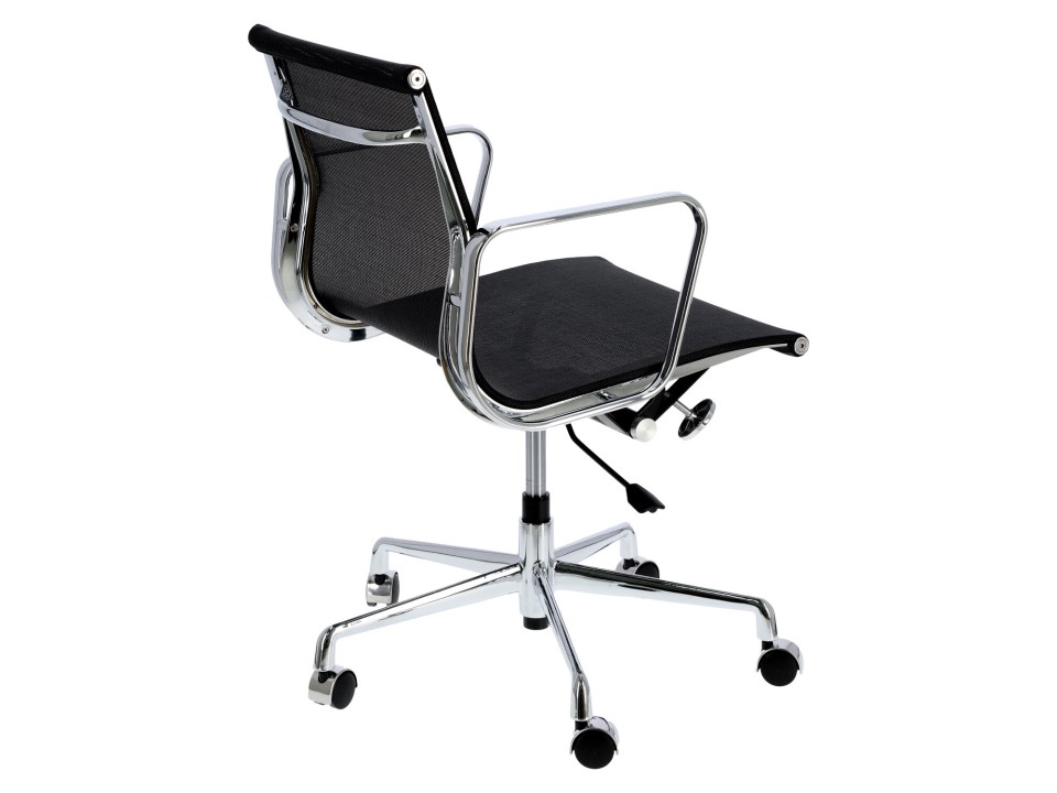Fotel biurowy CH1171T czarna siateczk,ch - d2design
