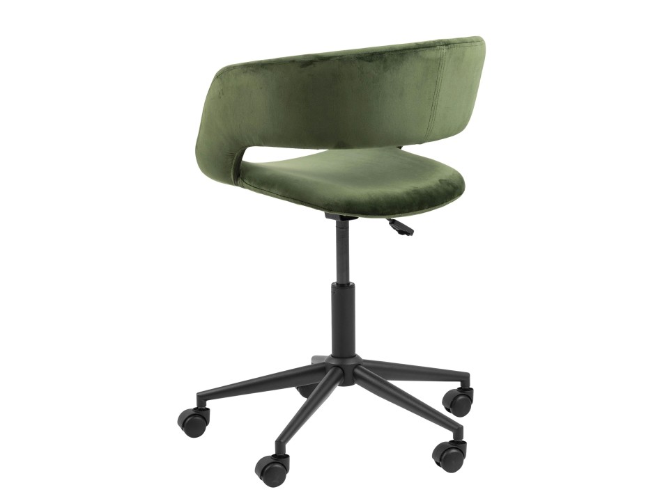 Fotel biurowy na kółkach Grace VIC fores t green - ACTONA