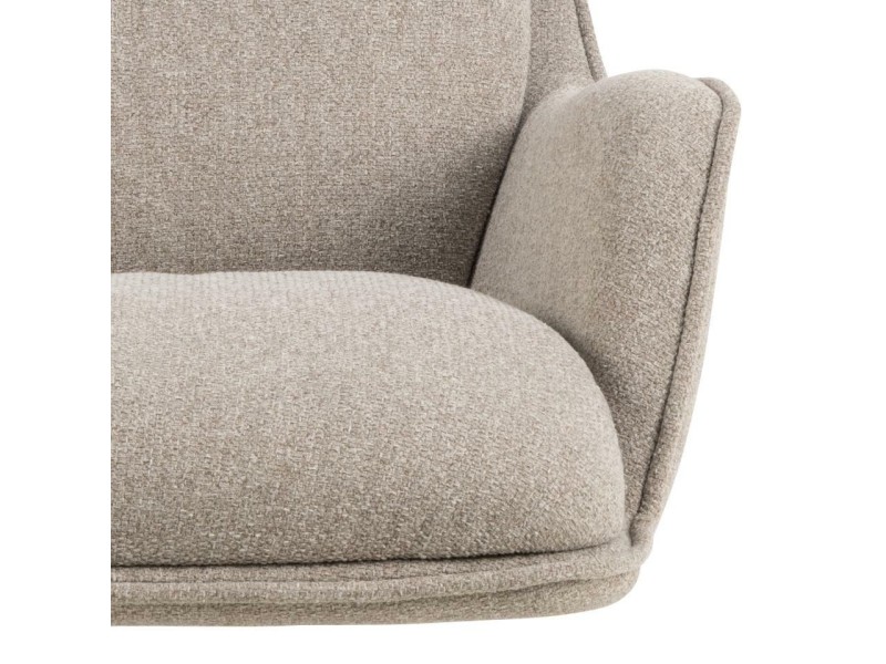 Fotel obrotowy Bosley beżowy Alea 60 - ACTONA